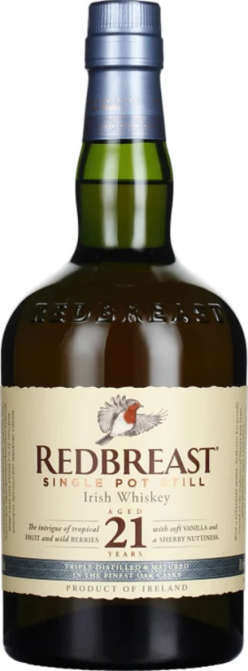 REDBREAST 21 YEARS POT STILL 70CL