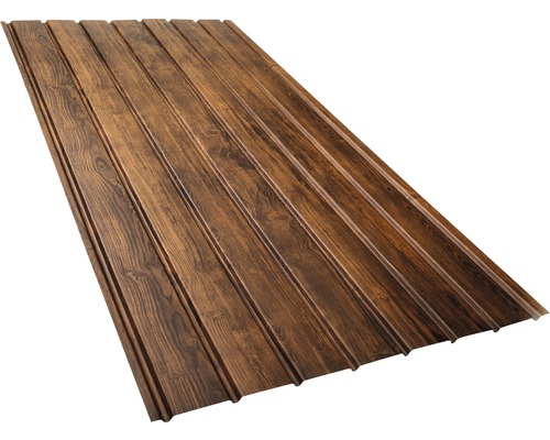 PRECIT wandpaneel H12 notenhout 2500 mm x 910 mm x 0,45 mm
