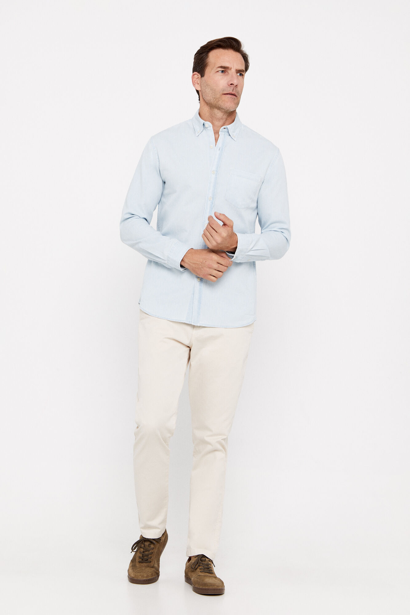 Camisa jeans - Azul
