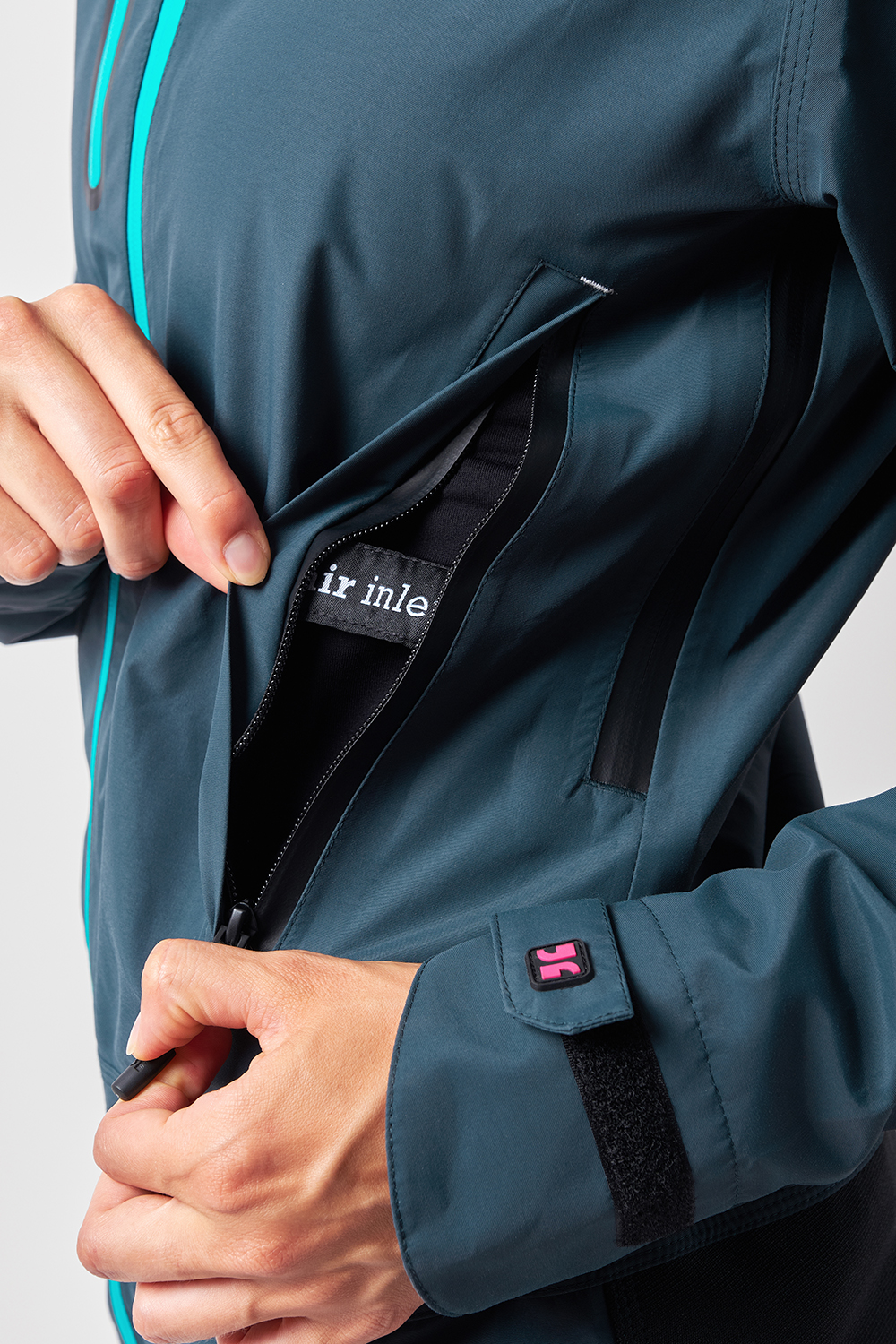 Dirtlej Dirtsuit Core Edition heldragt med lange ben til kvinder Turkis