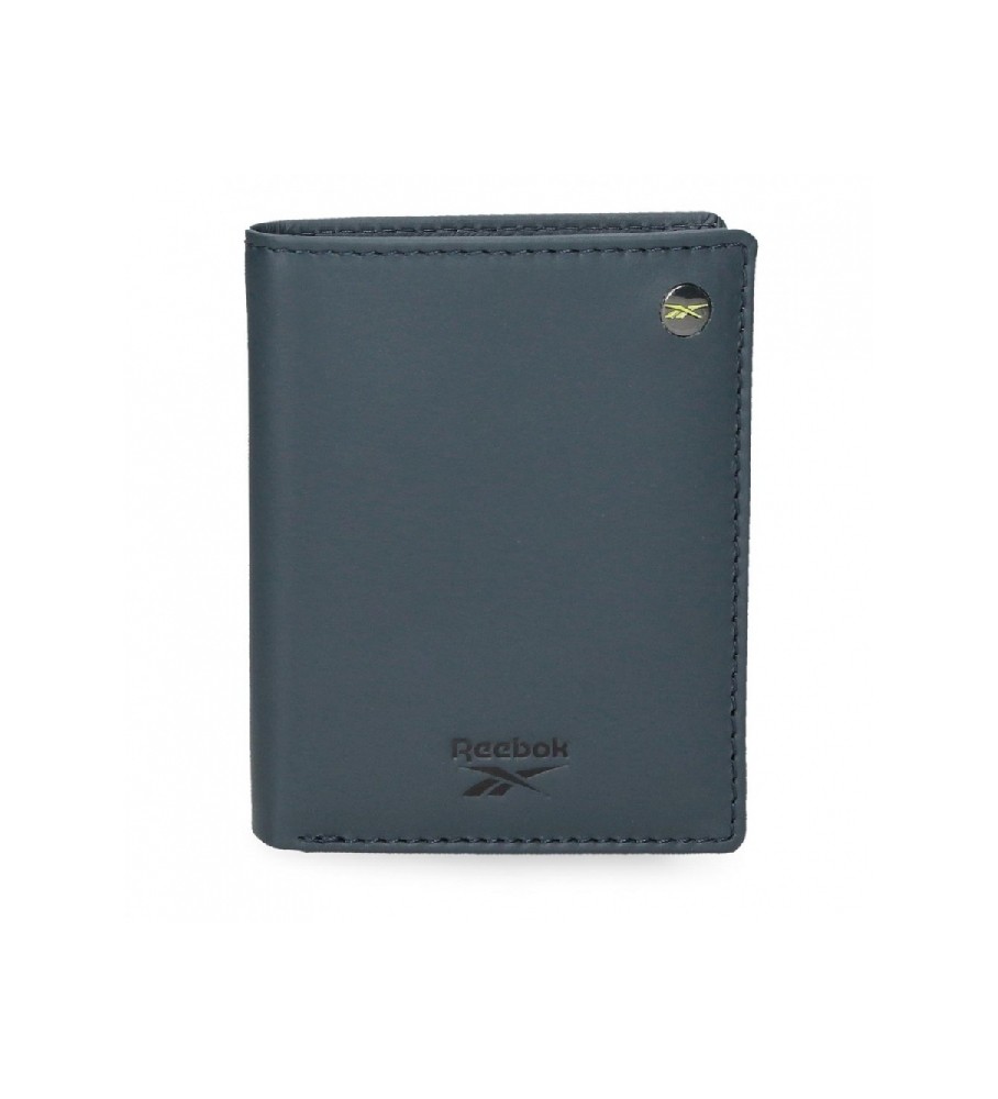 Carteira Reebok Switch Vertical Azul Marinho