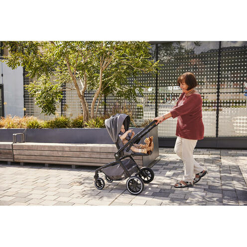 Poussette DUO Move N Care - Gris Foncé - HAUCK