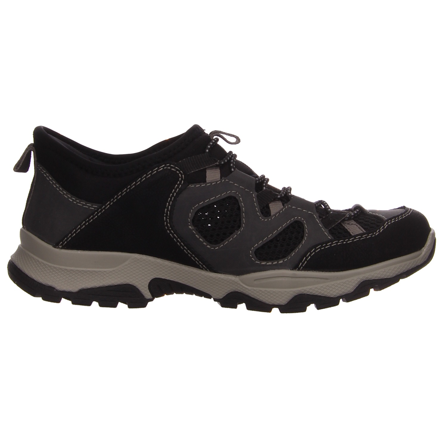 Rieker Sneaker schwarz schwarz