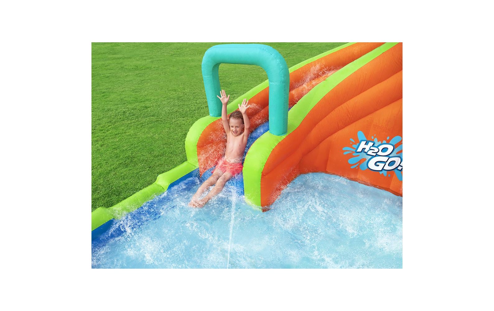 H2OGO! Turbo Splash Mega Water Park 365 x 320 x 270 cm<br>Mega-Wasserpark Turbo Splash