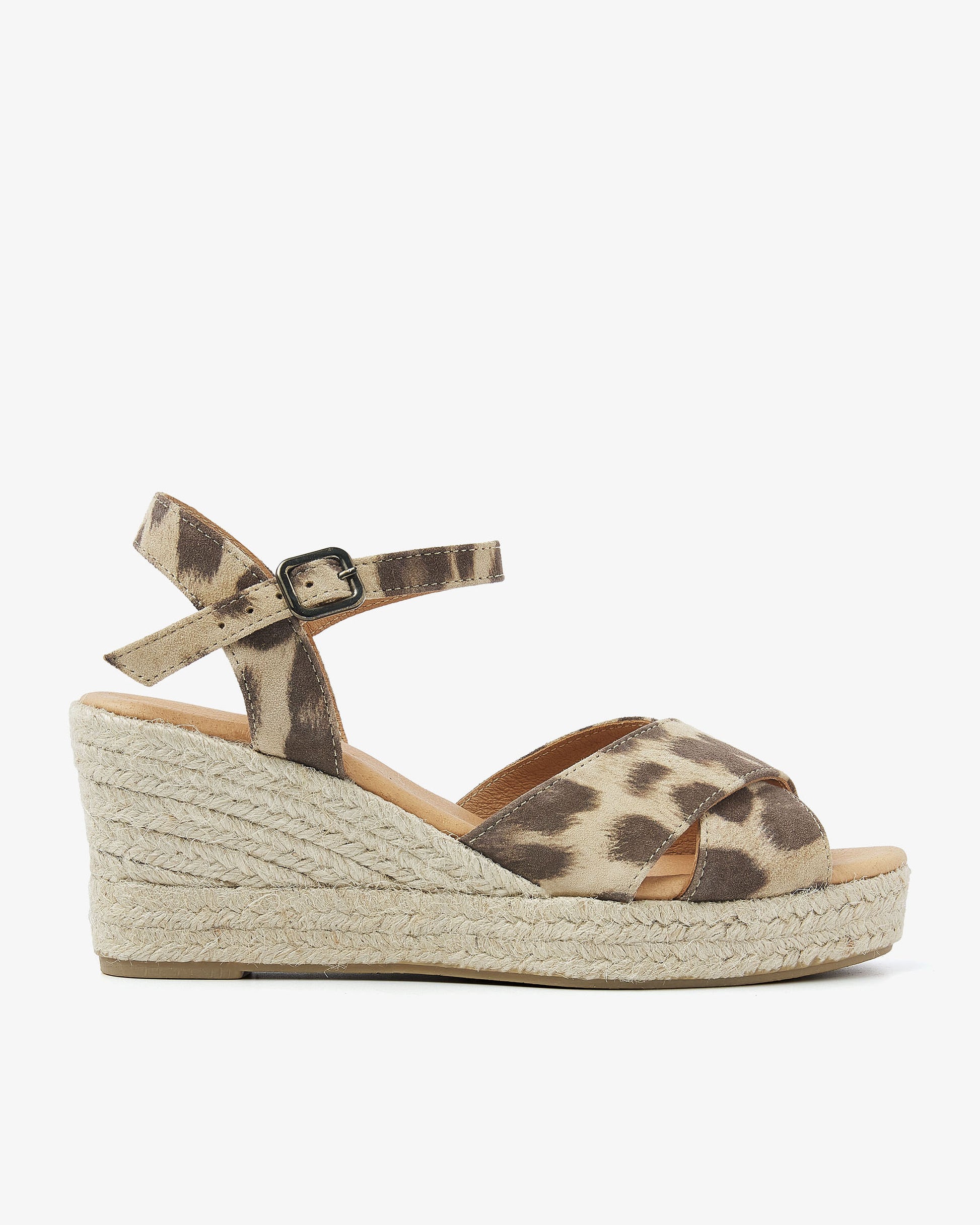 VIA VAI luipaardprint espadrilles Luisa Tiana