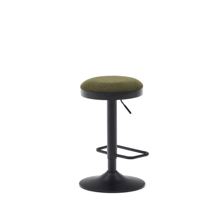 Kave Home Zaib verstelbare barkruk 58/80 beige