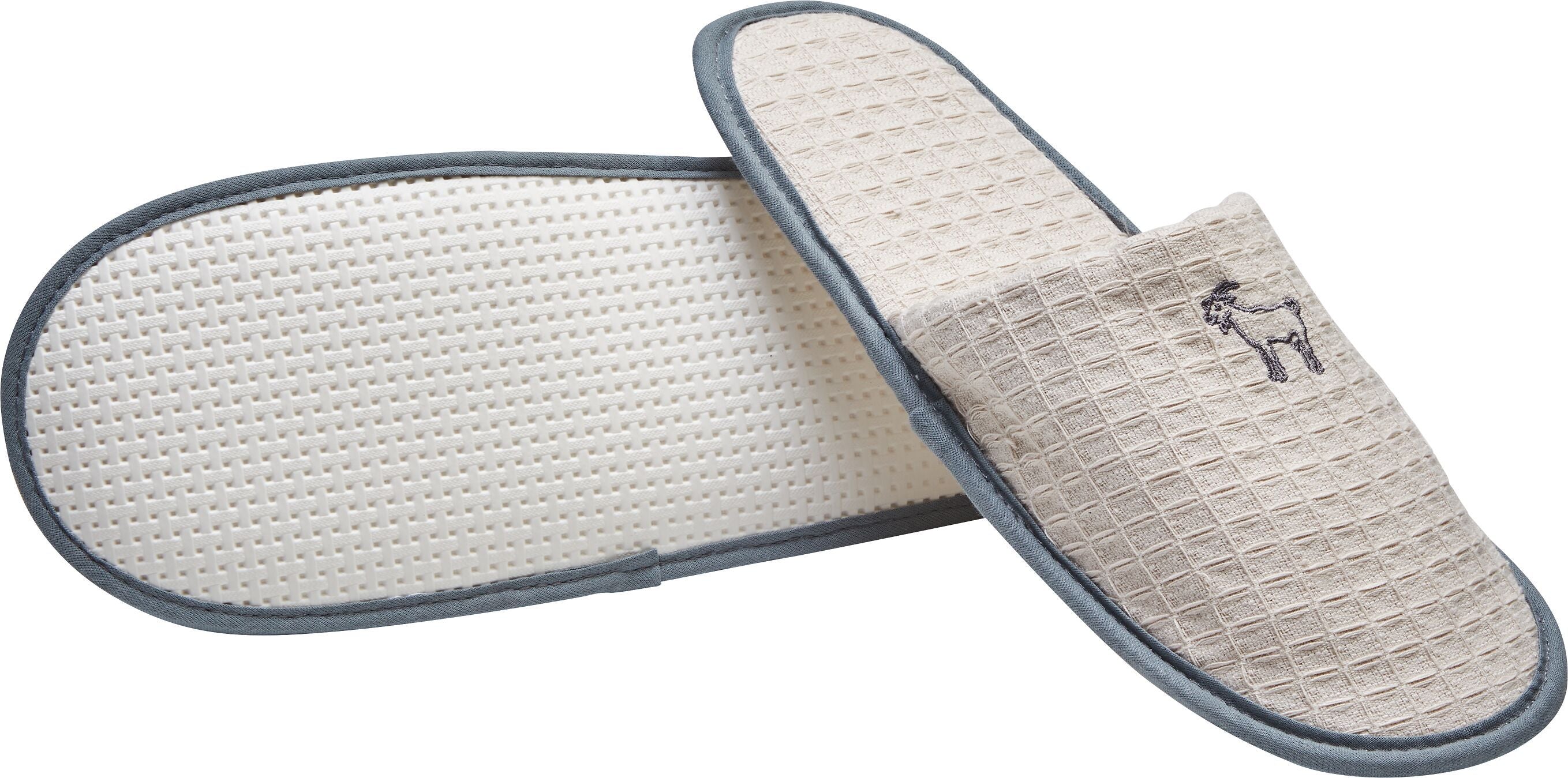 SE-MI CASA E SU CASA Slippers - Beige / L-XL