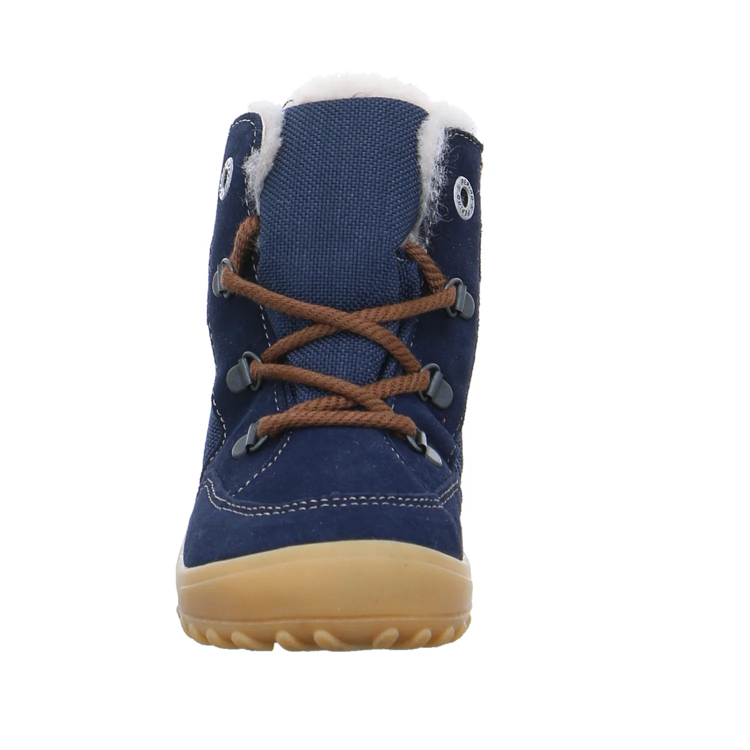 PEPINO Kleinkinder-Winter-Bottine Dunkelblau Leder  Bottine