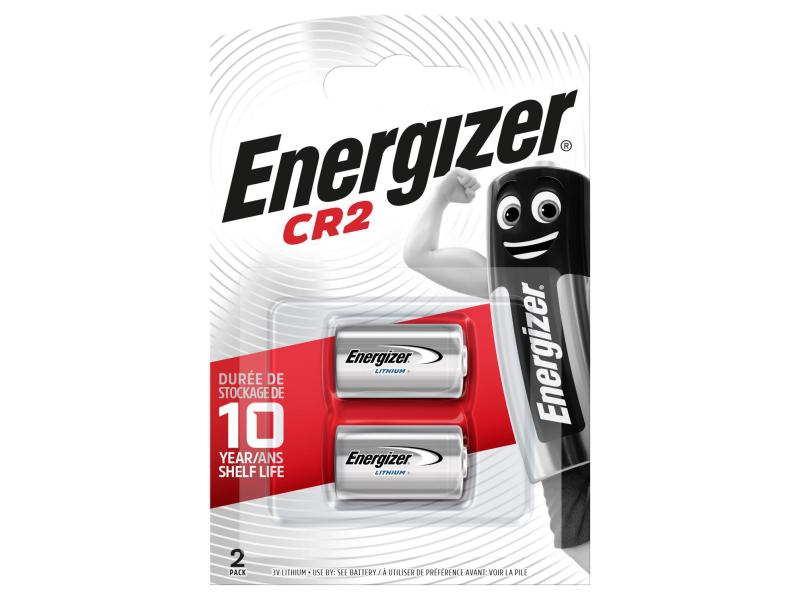 Energizer Photobatterie CR2 , 2 Stück Typ CR2, 2 Stück