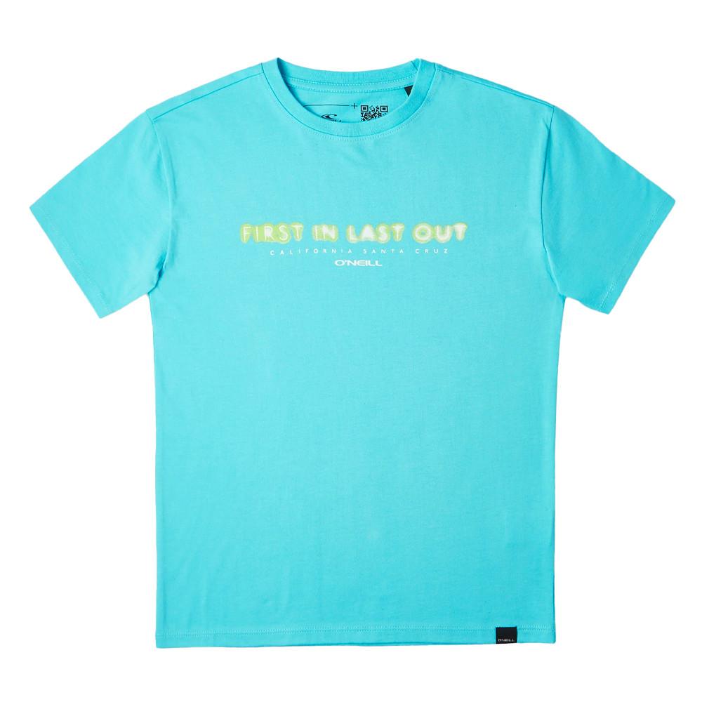 O'Neill T-shirt Bleu Garçon O'Neill Neon