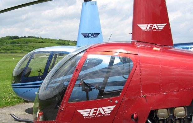 Hubschrauber-Rundflug ab Bad Ditzenbach Stuttgart