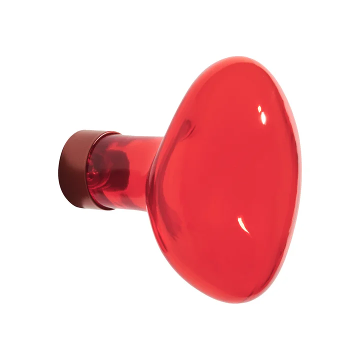 Petite Friture - Bubble Wandhaken small, zinnoberrot
