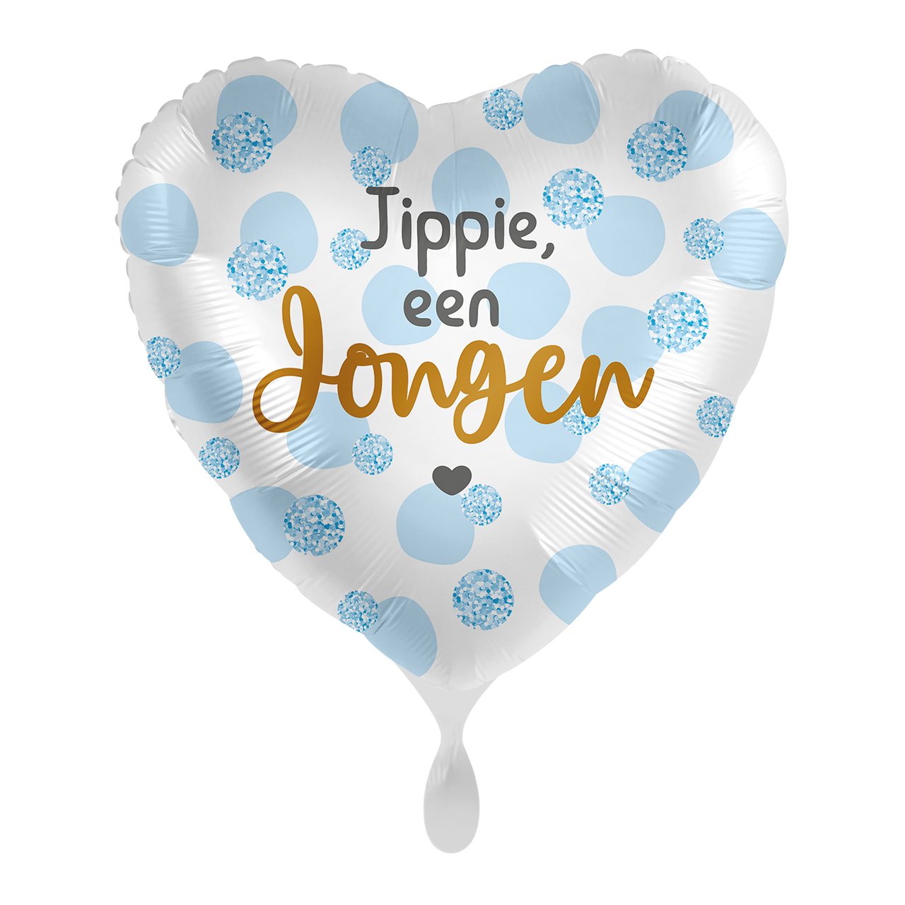 Helium Ballon Jippie, een Jongen