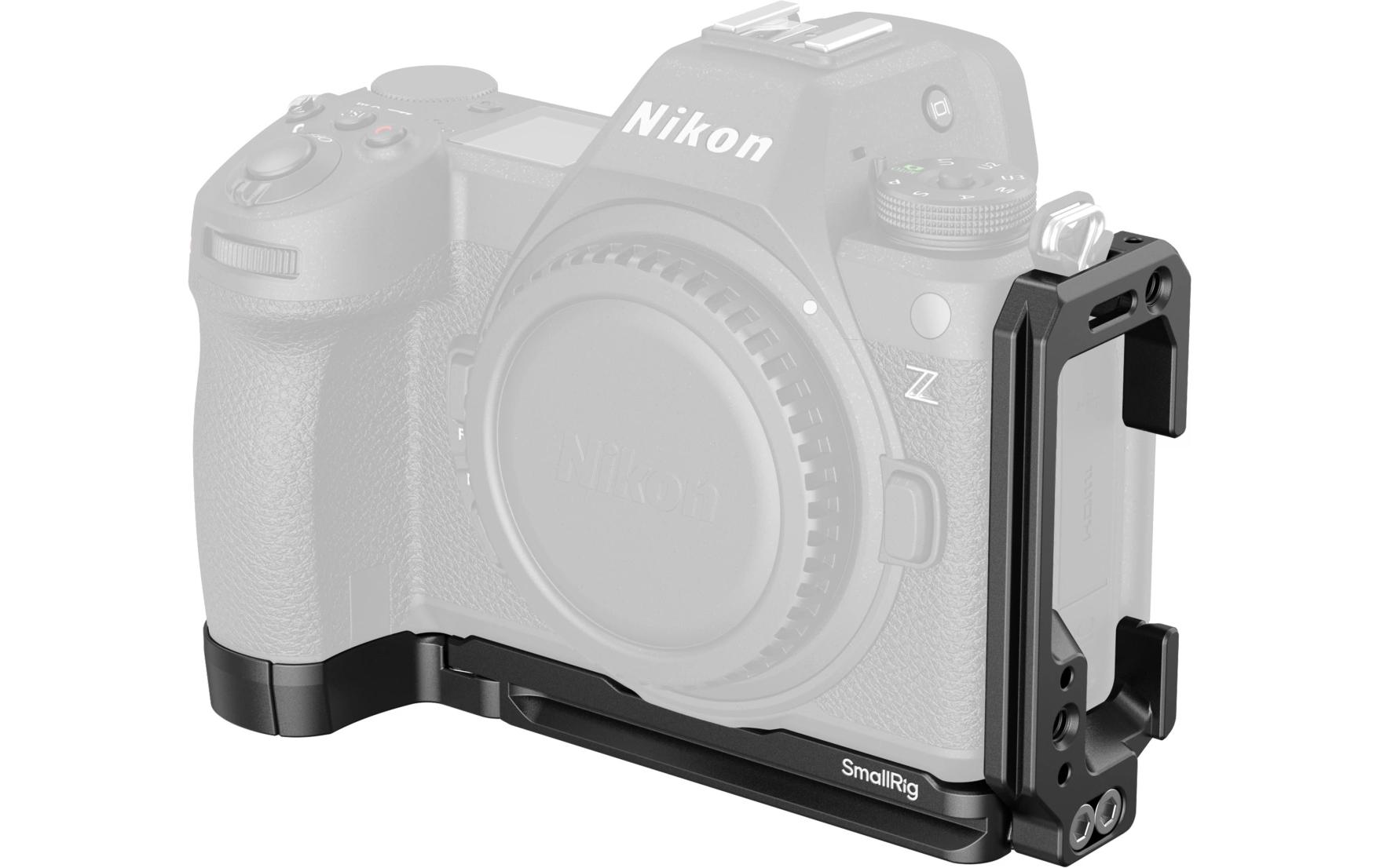 L-Winkel Montageplatte für Nikon Z 6IIISchützt die Kamera und bietet Anschlussmöglichkeiten