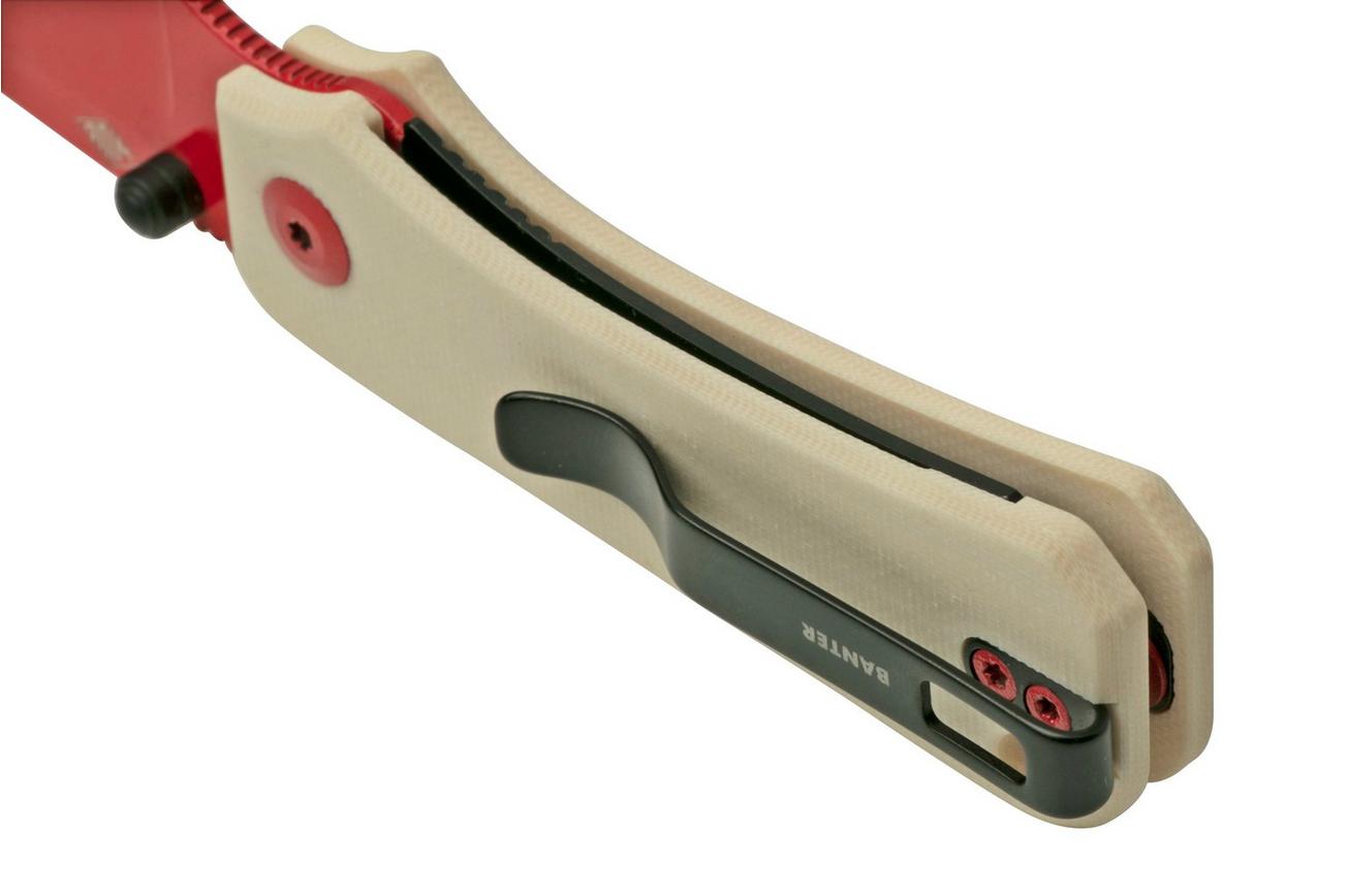 Civivi Baby Banter C19068S-7 Ivory G10 zakmes, Ben Petersen design