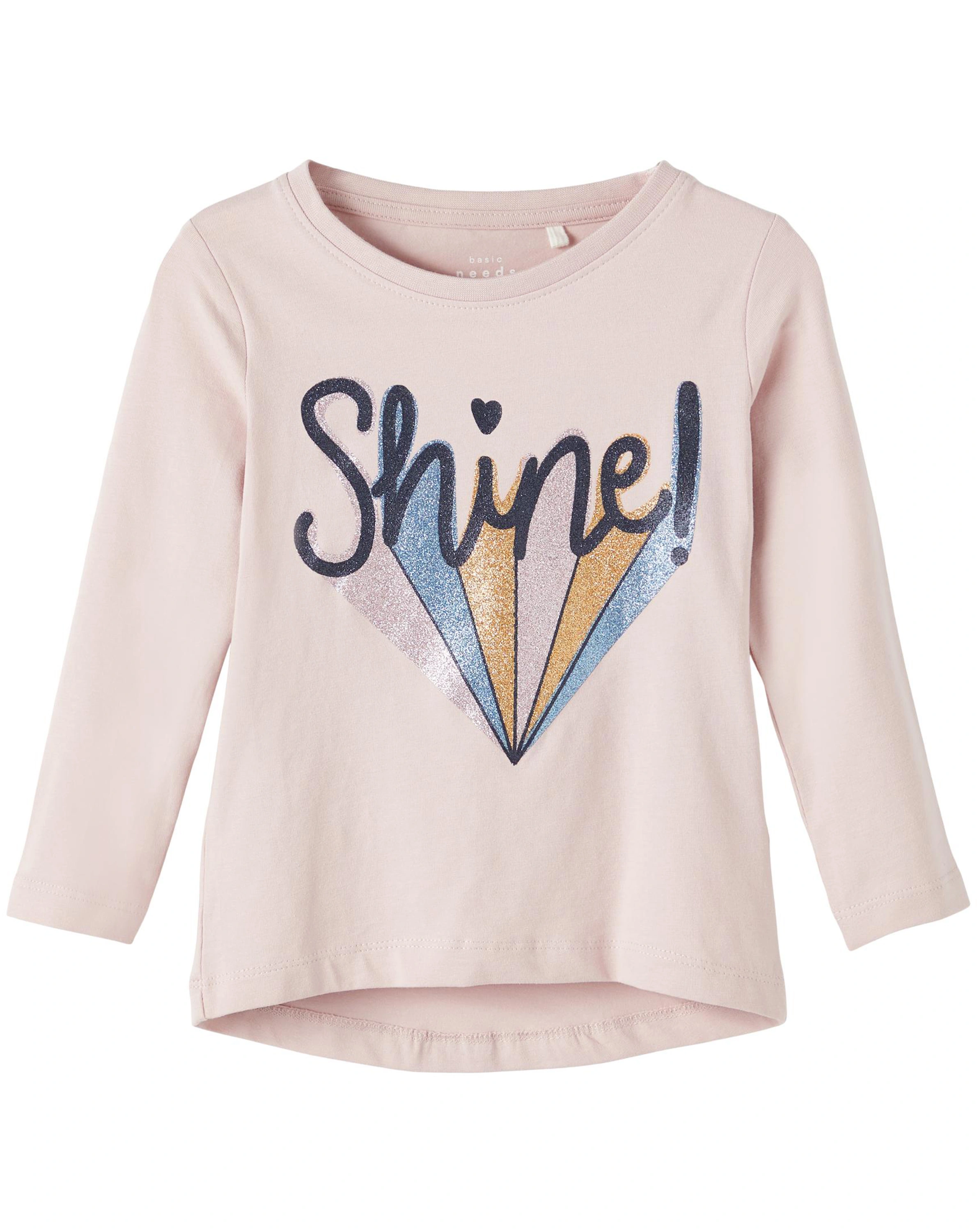 Langarmshirt NMFVIX in violet ice