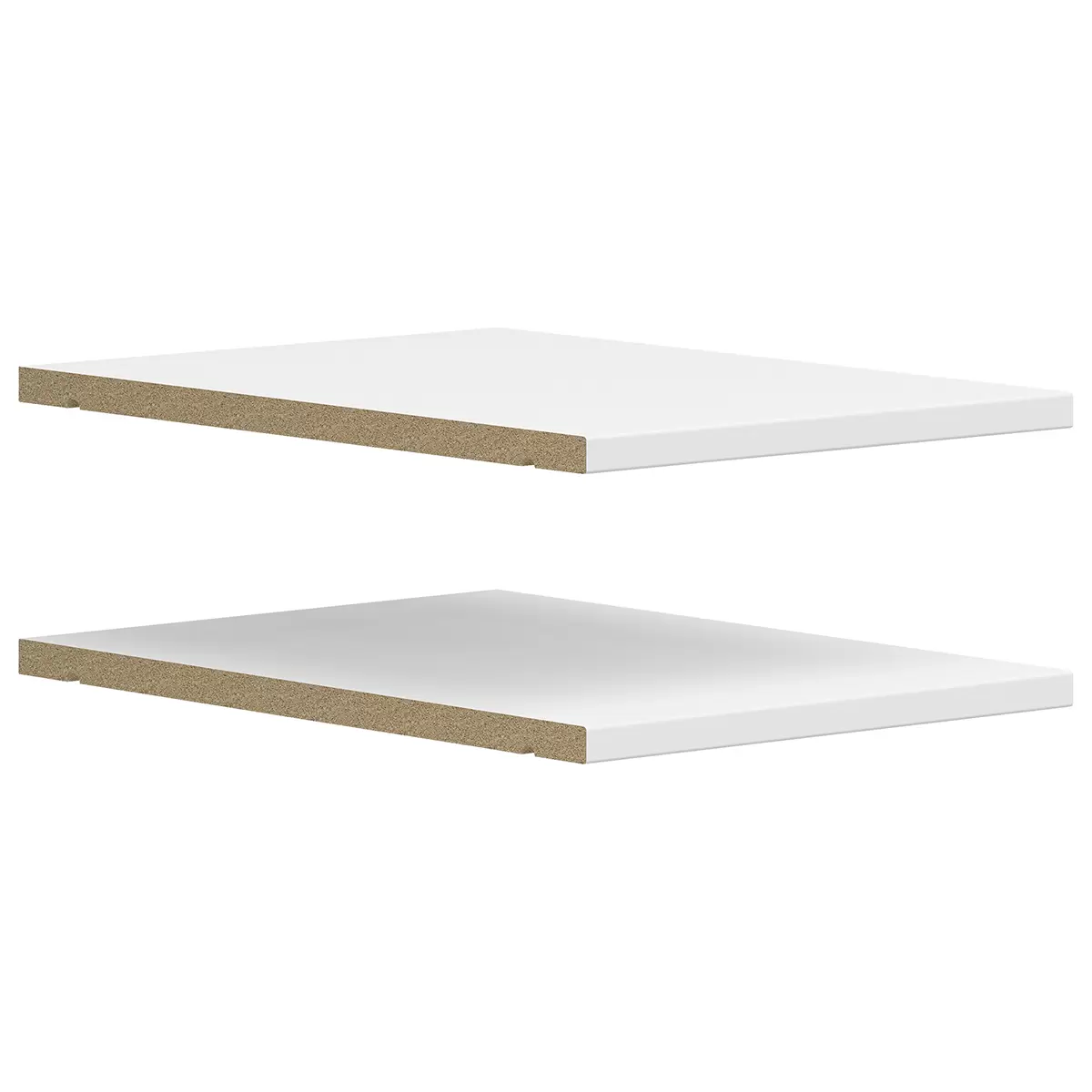 Einlegeböden Set 2-er Cabinet weiss
