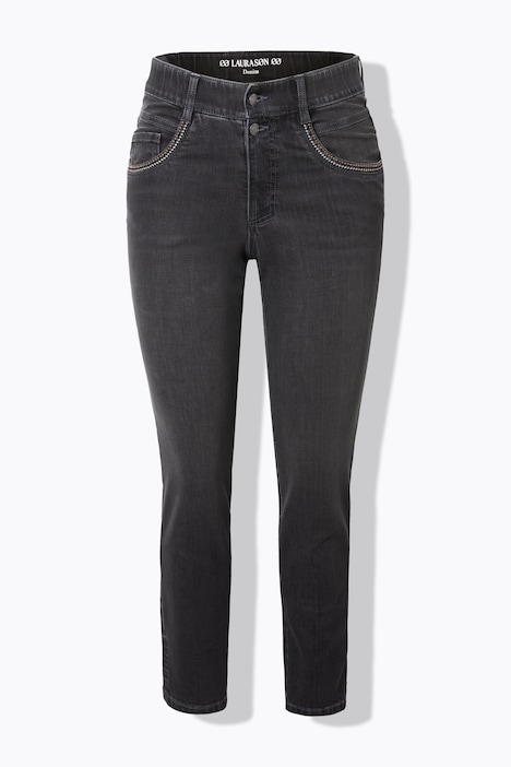 Jeans, Slim Fit, 5-Pocket, mit recycelten Polyester