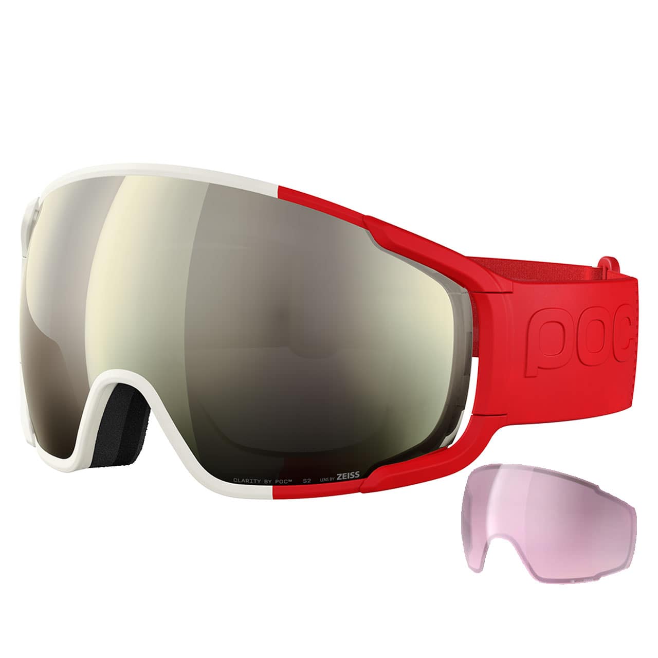 POC Zonula rouge blanc/partly sunny ivory   Ersatzscheibe | POC Skibrillen | POC | P | MARKEN | XSPO