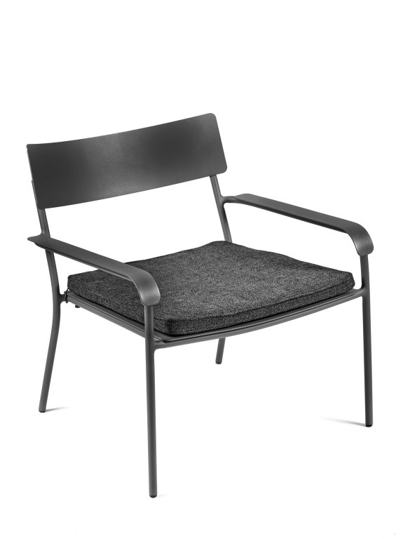Serax August by Vincent van Duysen zitkussen fauteuil zwart