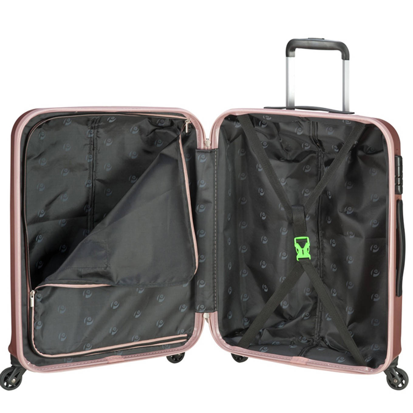 Princess Traveller trolley Sumatra 63 cm. rosé