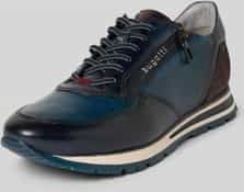 bugatti - 331-ag809 - Lage Schoenen - Donkerblauw - Echt Leer