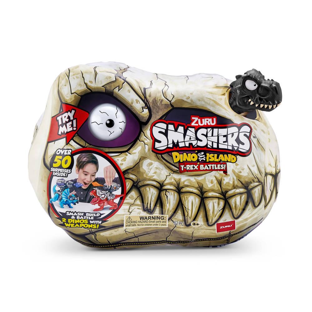 Smashers Dino Island T-Rex dinokop
