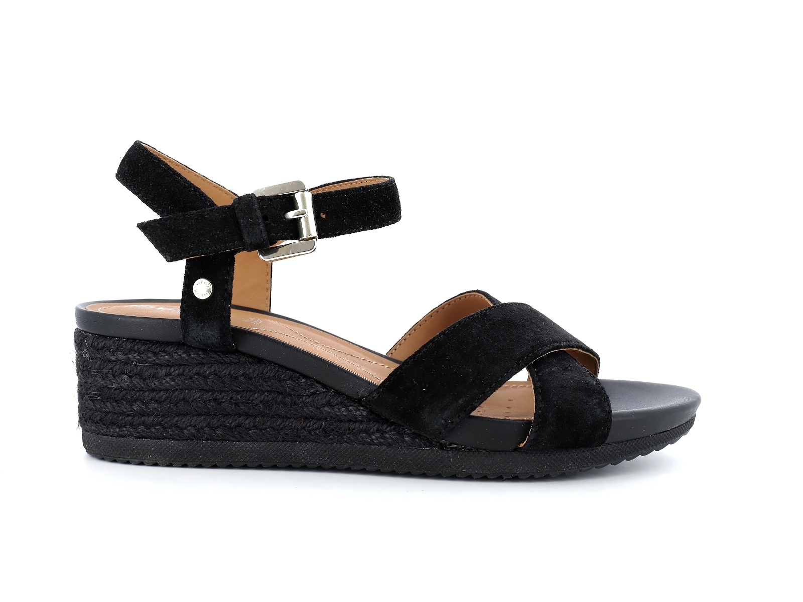 Geox-D ISCHIA CORDA-D02HHC Synthétique Noir