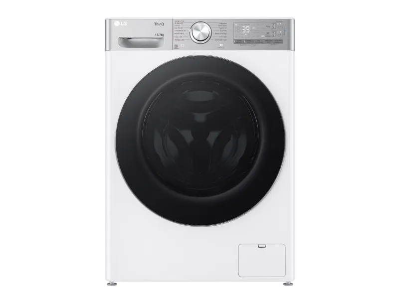 LG Serie R9 F4DR913P3WA - Vaske-/ tørremaskine - Wi-Fi - bredde: 60 cm - dybde: 66 cm - højde: 85 cm - frontbetjening - 13 kg - 1400 rpm - hvid