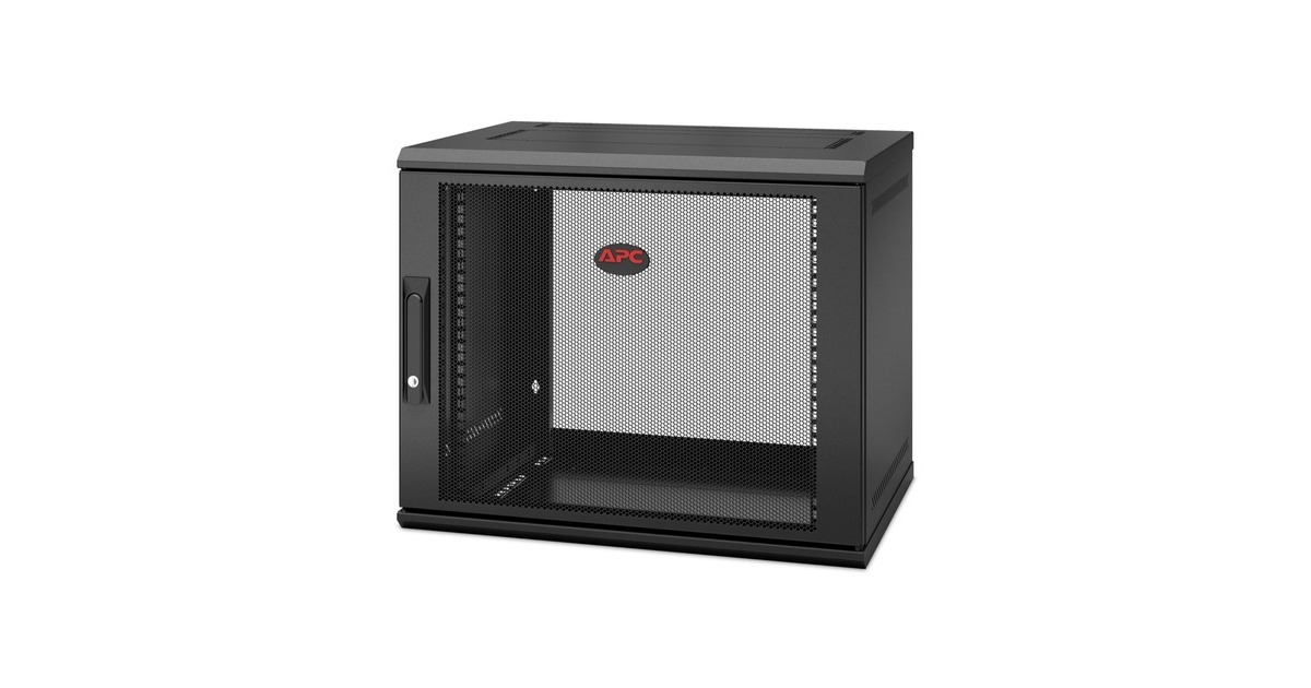 APCNetShelter WX 9U server rack  (Zwart, 600 x 400 x 485mm)