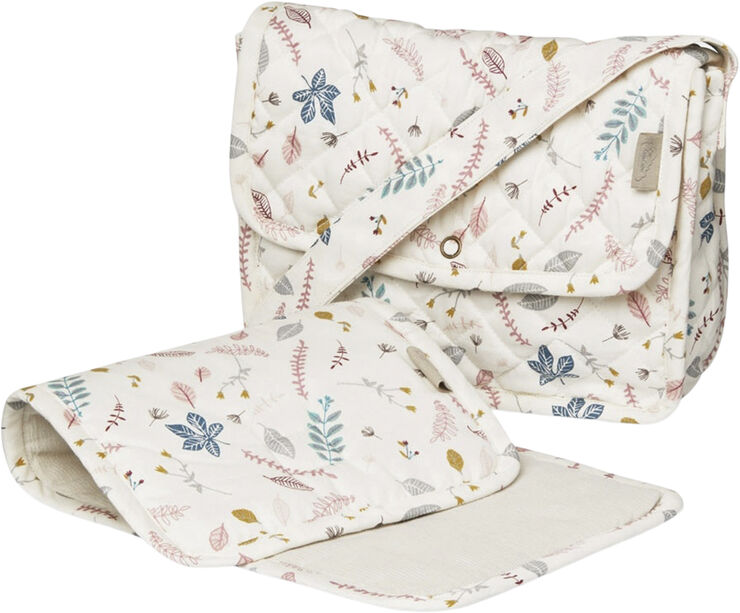 Cam Cam Copenhagen Doll's Diaper Bag Pressed leaves rose