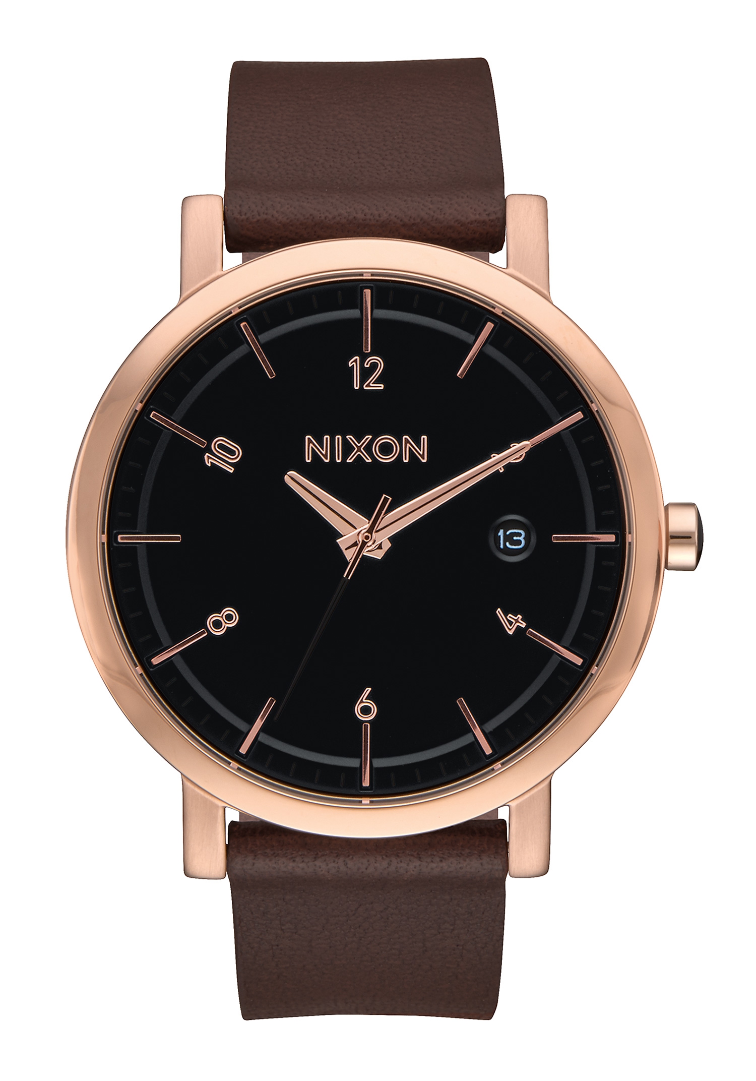 Nixon The Rollo 38 Rose Gold / Black A9841098