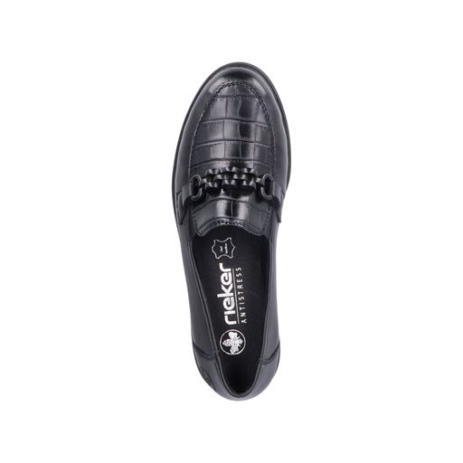 Rieker Loafers, Black, 42