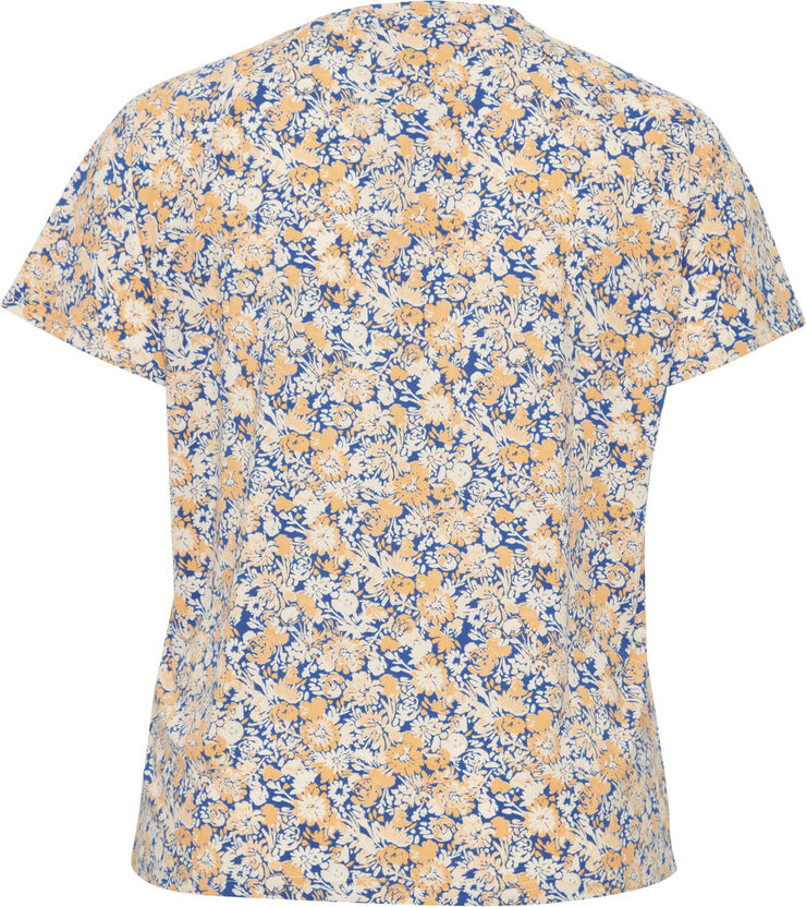 Simple Wish SWSEENA TEE 1 Apricot wash aop ms24 01d