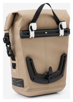 Sacoche de Porte Bagage Rockrider - ADVT 900 14L Beige