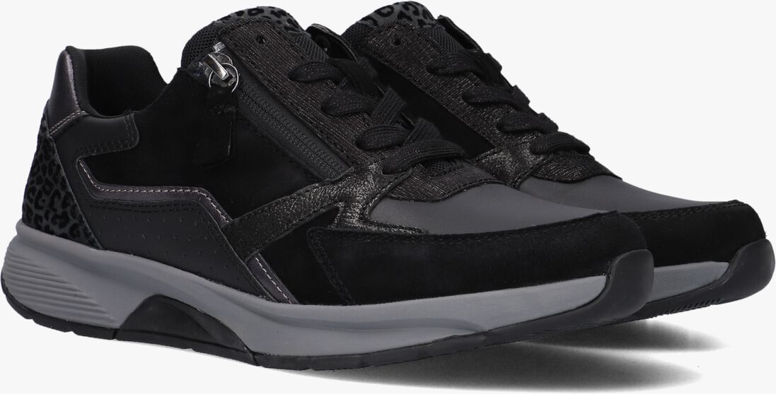 zwarte gabor lage sneakers 878