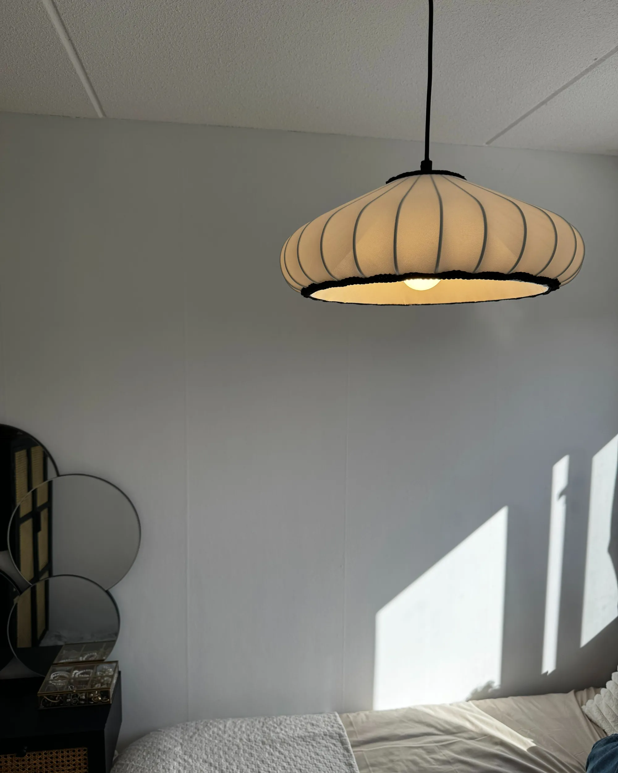 Hanglamp ZULIA Synthetisch materiaal Wit
