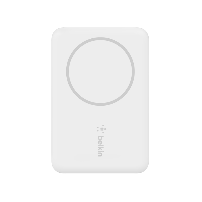 (7.5W) 2500mAh Boost Charge Magnetische MagSafe Wireless Powerbank USB C Ladegerät ab Apple iPhone 12 (BPD002BTWH) - Weiss