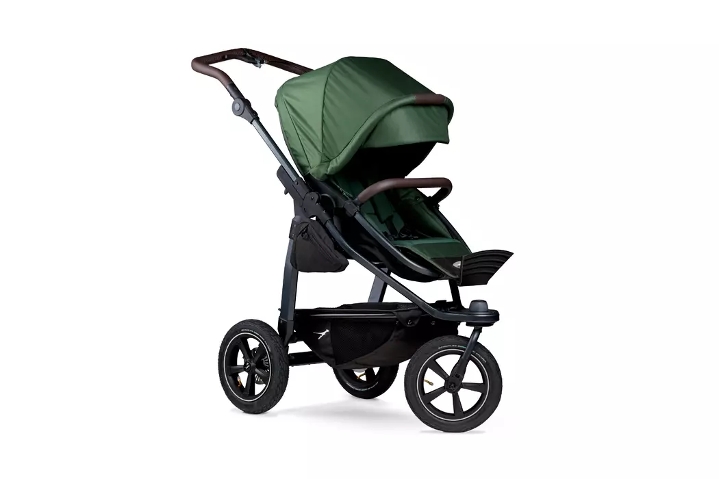 Kombi-Kinderwagen Mono 2 Luftreifen Olive