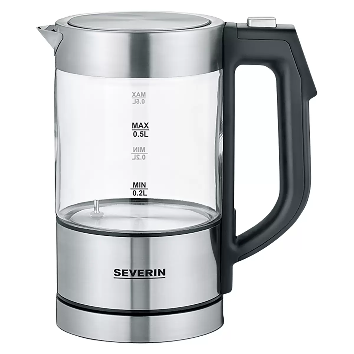 Wasserkocher bis 1 Liter Severin Silber