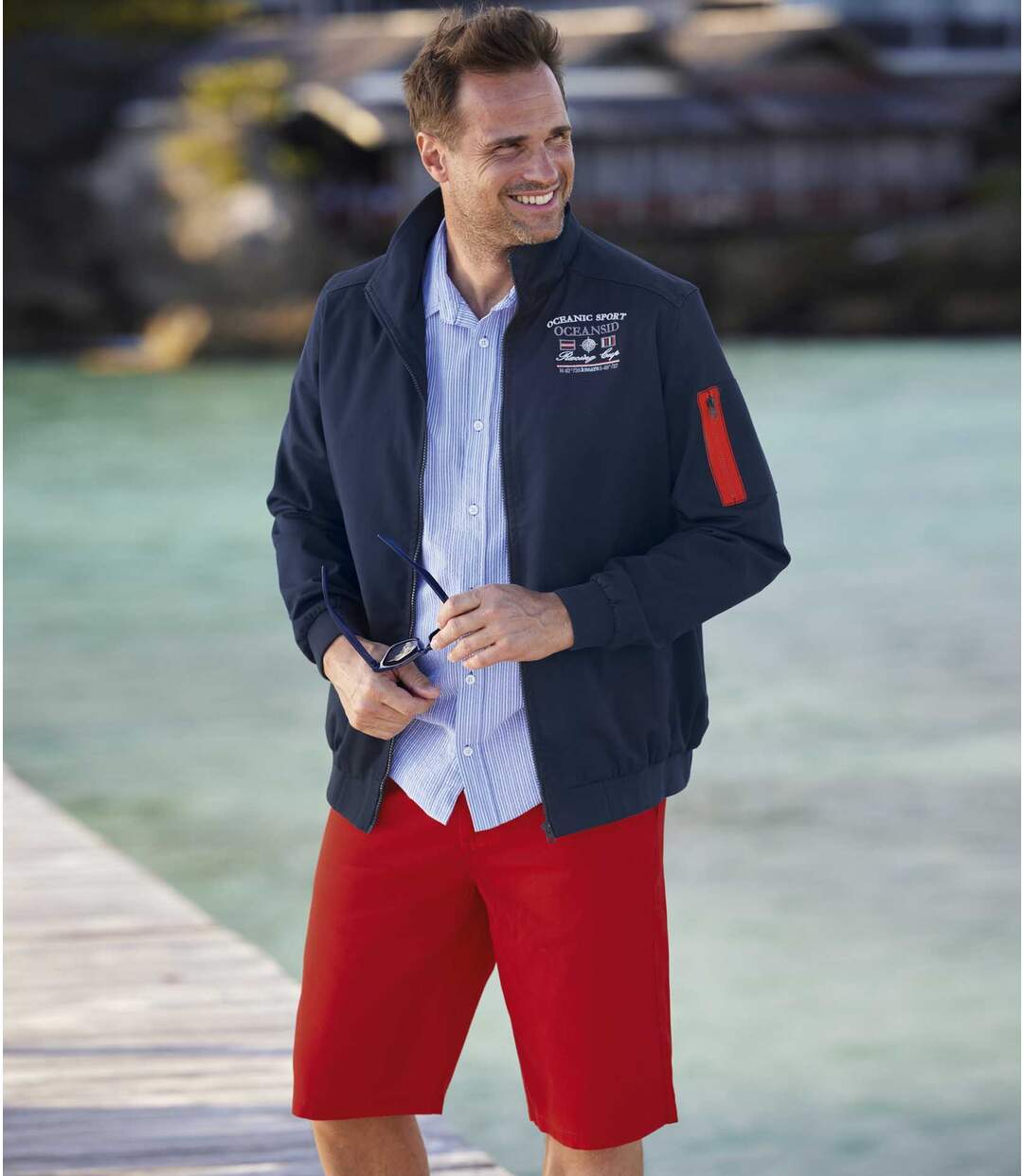 Bermuda Chino Rouge