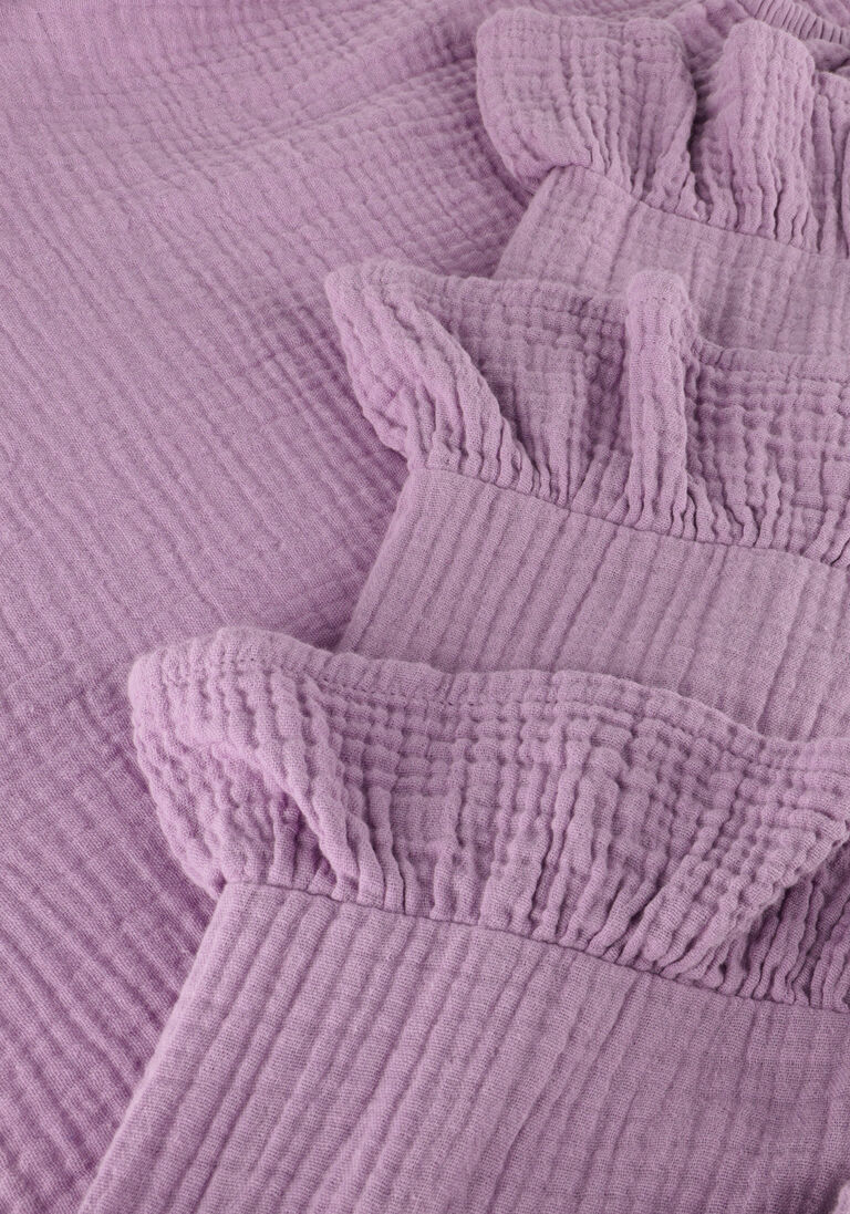 DAILY BRAT paarse daily brat top lolly pop ruffle top