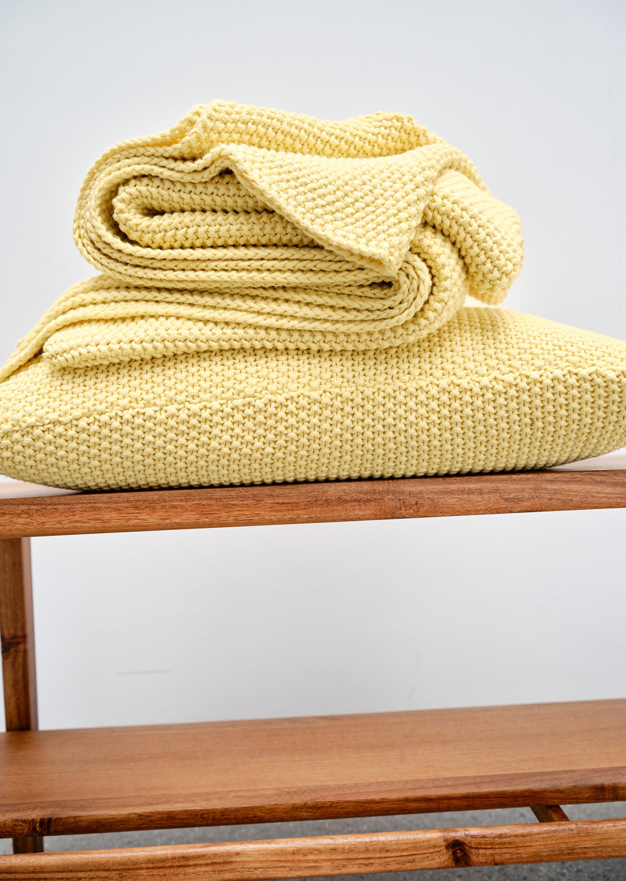 Dekokissen Modell NORDIC KNIT inklusive Füllung