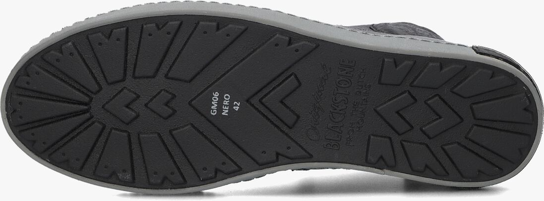 BLACKSTONE zwarte blackstone lage sneakers icon