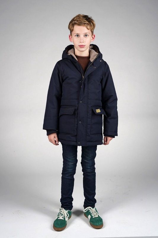 Moodstreet - JASPER M507-6230 - Parka - Navy - Maat 98
