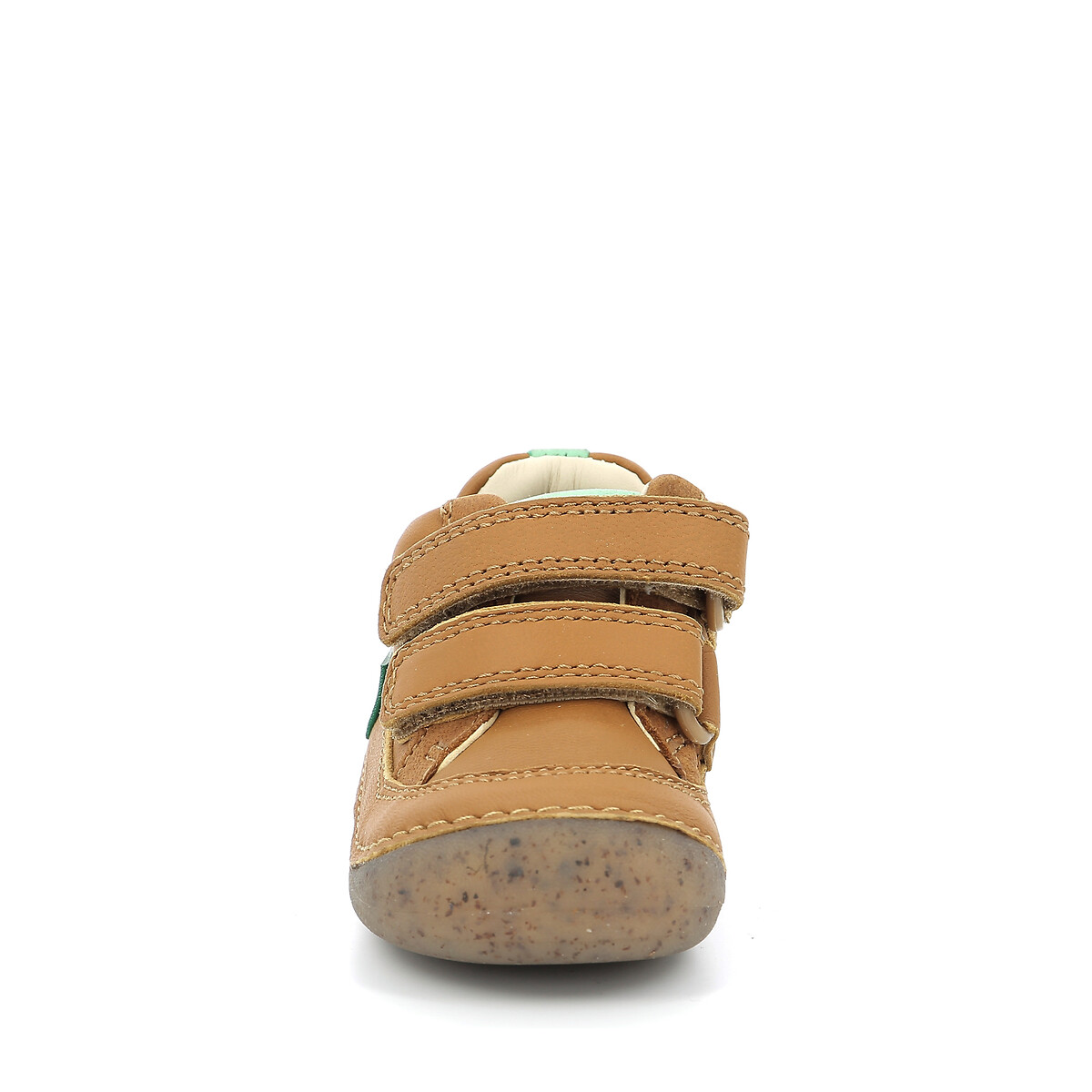 Tênis de couro KICKERS com velcro, Sostankro