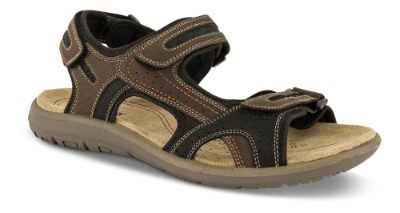 Odiin herre sandal brun komb. 4611100332