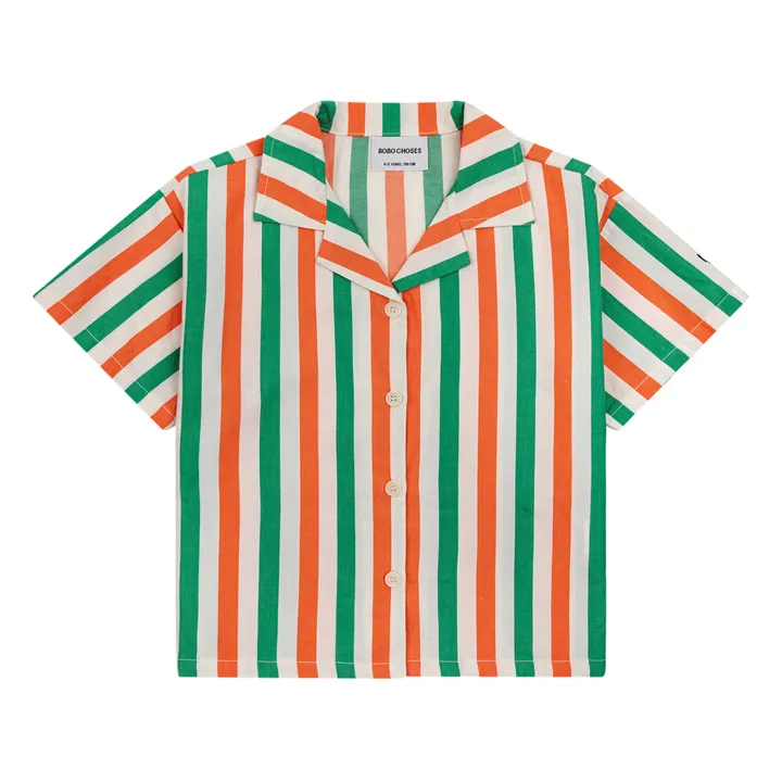 Bobo Choses Chemise Rayée | Ecru