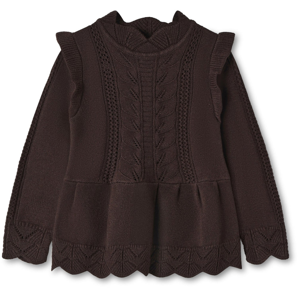 Køb Fliink Coffee Bean Alilly Peplum Pullover