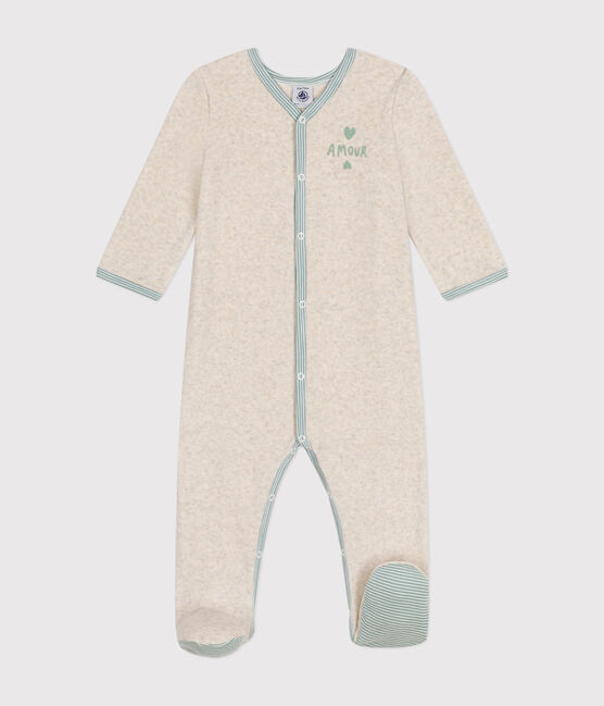 Pyjama  en velours bébé